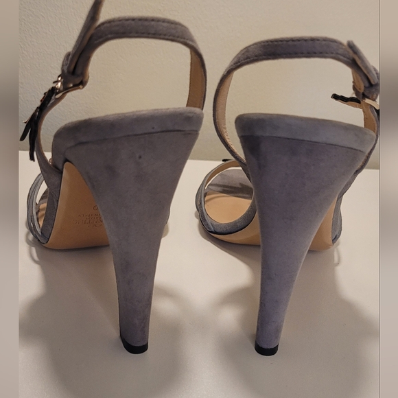 VALENTINO GARAVANI Bird Appliqué Suede Sandals size 40 (US 10) - Picture 3 of 11